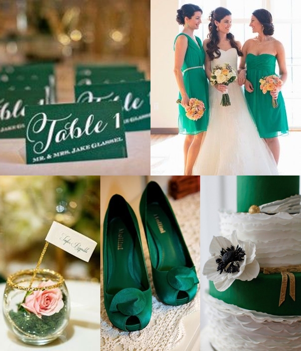 Emerald Wedding Theme