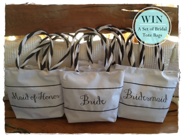 Bridal Tote Bag Giveaway
