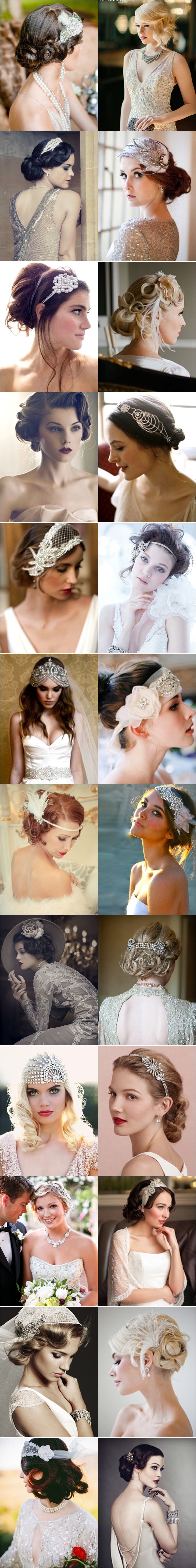 Wedding Philippines - 1920s Gatsby Glam Inspired Hairstyles