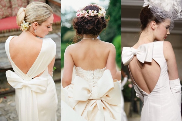 L-R: via Style Me Pretty // via Kim Le Photography // Oscar de La Renta