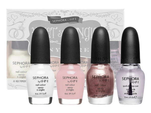 Wedding Philppines - 9 Bridal Friendly Nail Colors - Sephora by OPI Knot So Single Anymore Set