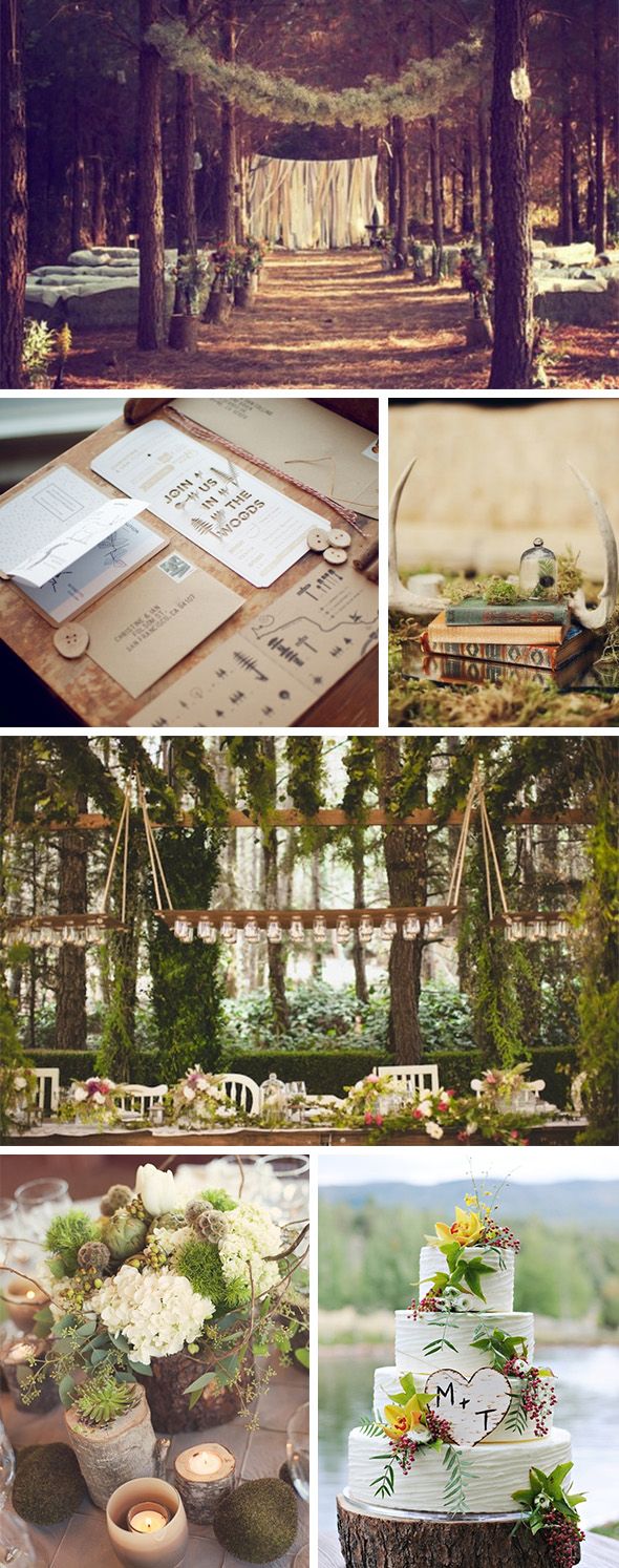 Wedding Philippines - Whimsical Fairytale Forest Woodland Wedding Ideas - Decor 03