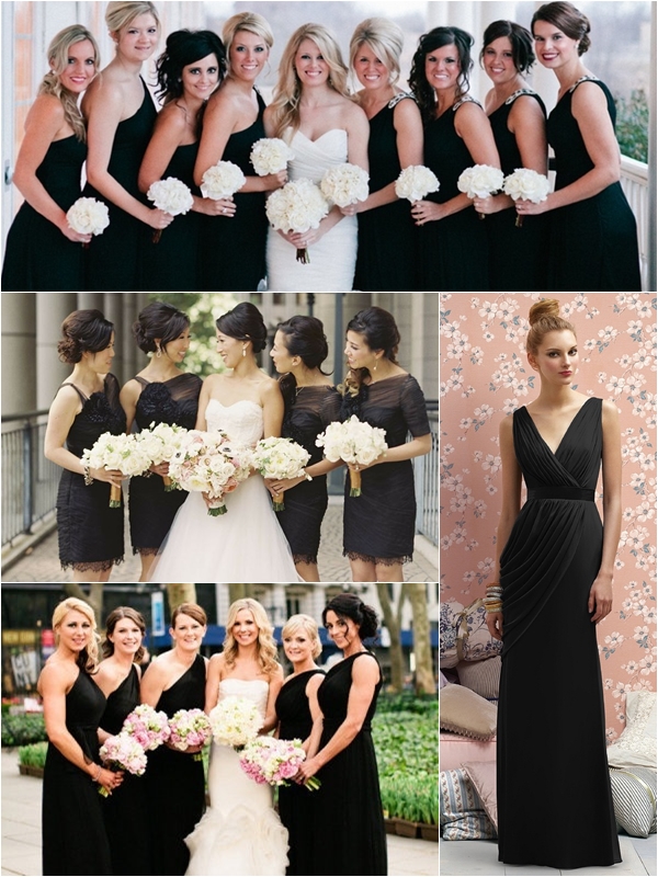 Wedding Philippines - Top 10 Most Flattering Bridesmaids Dress Colors - 01 Black