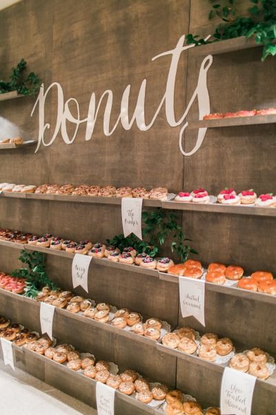 Wedding Philippines - 25 Cool and Fun Donut Bar Buffet Food Ideas For Your Wedding (16)