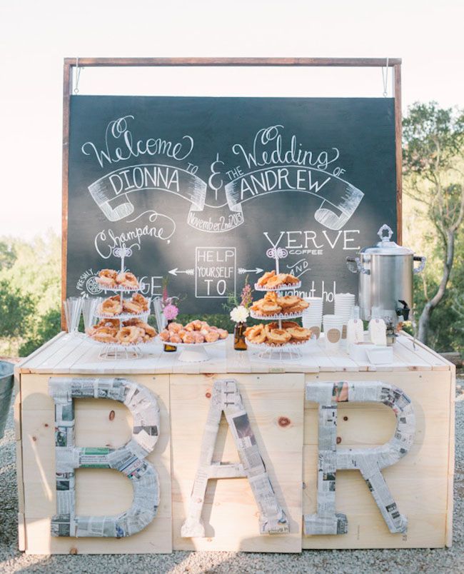 Wedding Philippines - 25 Cool and Fun Donut Bar Buffet Food Ideas For Your Wedding (7)