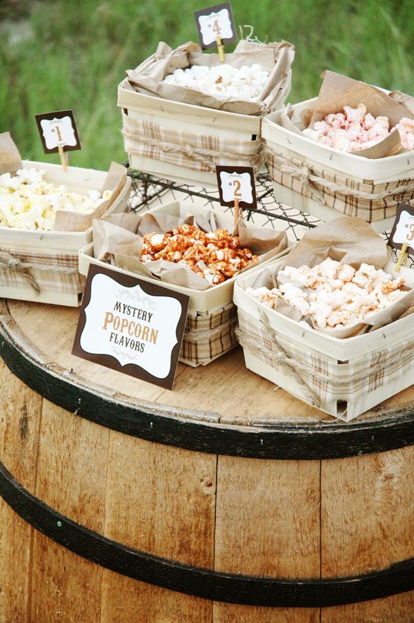Wedding Philippines - 28 Exciting Popcorn Bar Buffet Food Ideas For Your Wedding (11)