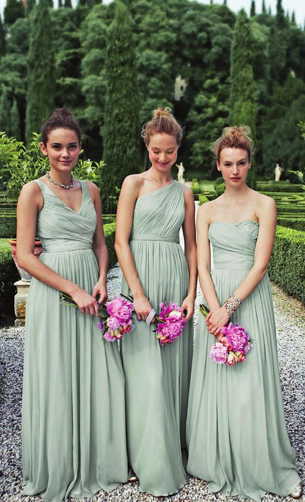 Wedding Philippines - Top 6 Ways to Wear Mismatched Bridesmaid Dresses - Same Colors, Different Styles (3)